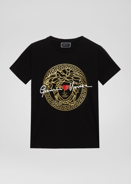 Versace GV Signature Medusa T-shirt Tjej - 351964LWA